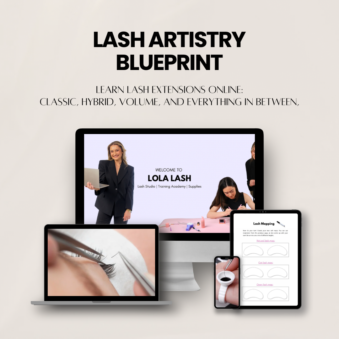 Lash Artistry Blueprint - The Ultimate Beginner Lash Course
