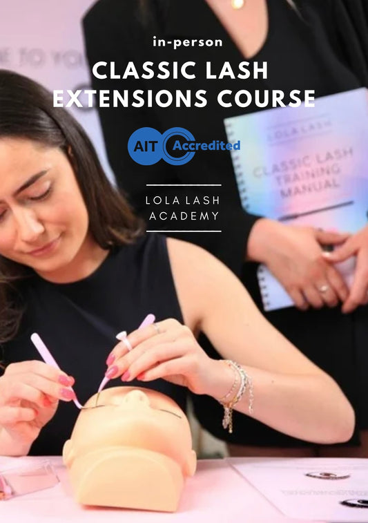 1 to 1 In-Person Classic Lash Extensions Course